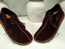 Clarks Originals Desert Trek Men's Size 9.5 Leather Natural Crepe Sole RARE