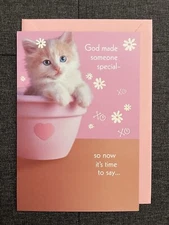 DaySpring Birthday Greeting Card Adorable Kitten For Daughter Sister Friend