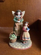 Everyday Angels Gloria and Erin Figurine Susan Winget 1st Edition 1999 Lang Wise