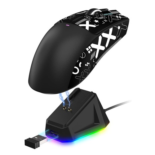 ATTACK SHARK X11 BT/2.4G Wireless/Kabelgebundene Gaming-Maus, PixArt PAW3311 - Picture 10 of 46