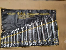 KR- Tools  #21115  Combination Wrench Set SAE 14 Piece