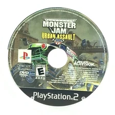 Monster Jam Urban Assault (2008) PlayStation 2 Game  Disc Only  Play Tested