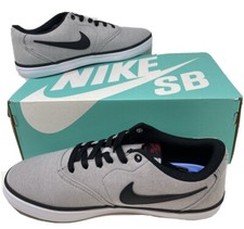 nike sb check solarsoft canvas grey