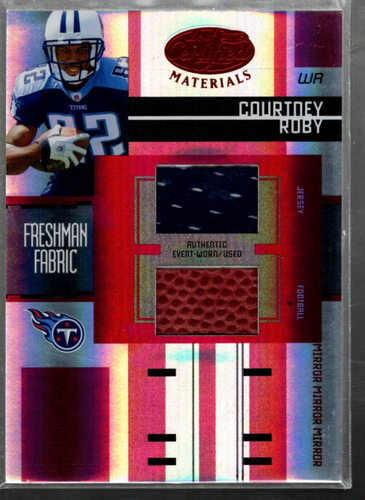 Carte à Collectionner Larry Fitzgerald 2005 Leaf Certified Materials Gold Team Patch /150
