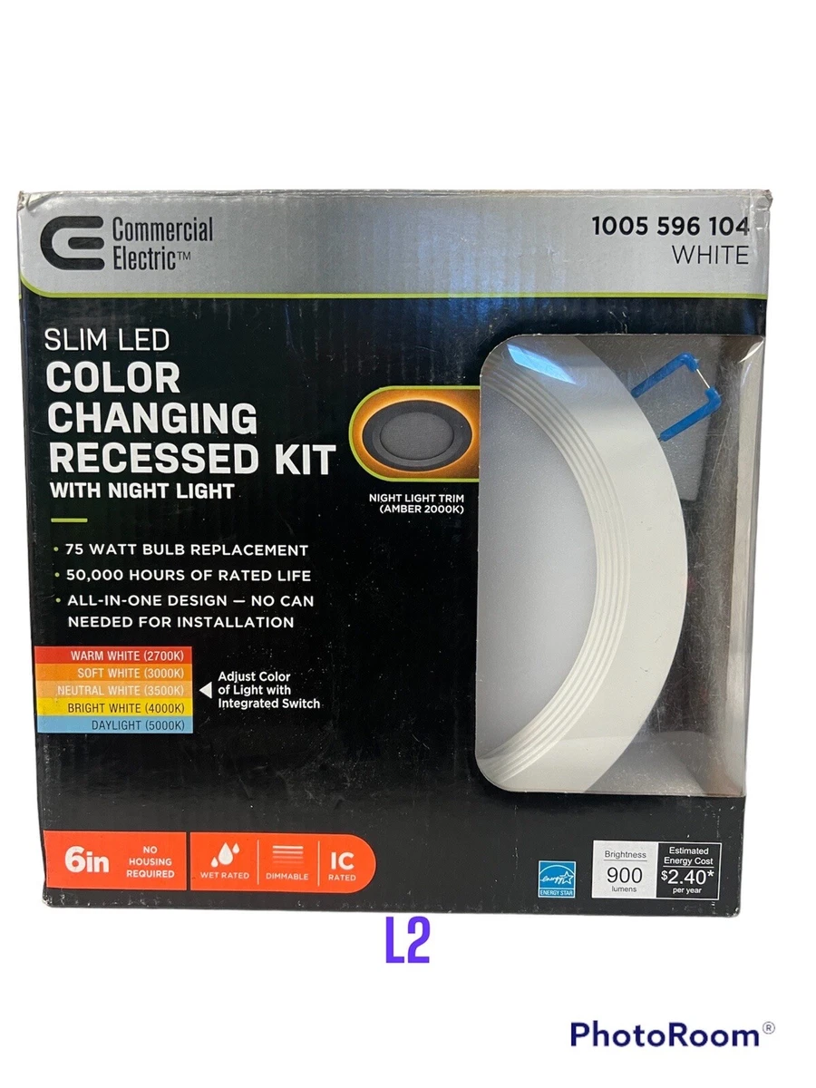 Installing commercial electric recessed clearance lighting
