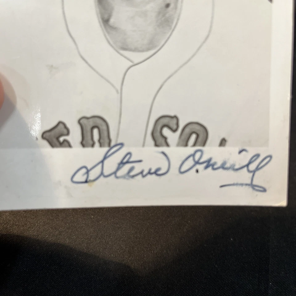 Steve O'Neill signed VTG autograph RPPC JSA Red Sox MGR (d.1962!) (2x WS 1920+) - Image 2 of 4