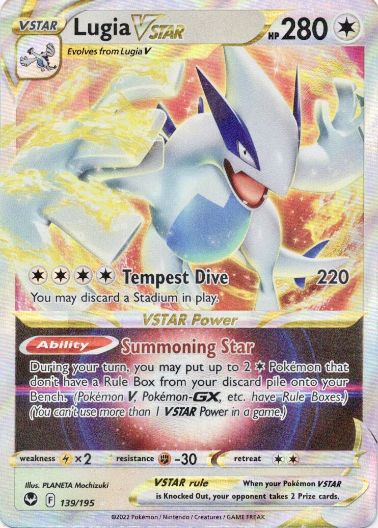 ルギア VSTAR UR PSA10 / LUGIA VSTAR Lugia VSTAR (Silver Tempest 139) - Bulbapedia, the community