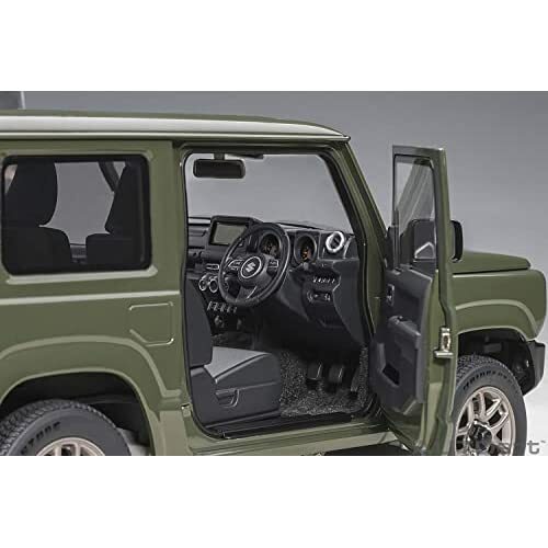 AUTOart 1/18 SUZUKI Jimny (JB64) Moss Green 78504 w/ Tracking NEW