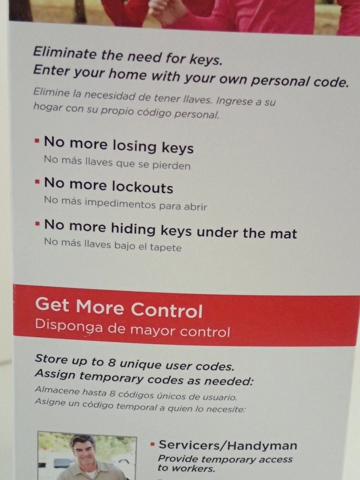 Smart Lock - Electronic Keyless Deadbolt - Image 3 of 4