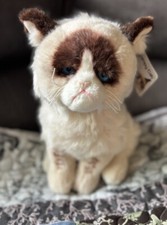 Gund Grumpy Cat Siamese Plush Stuffed Animal Blue Eyes w/ Tags