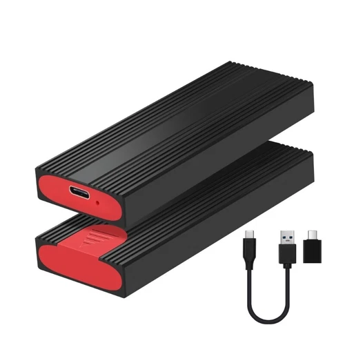 USB C NVMe Enclosure Aluminum Housing for 2230 2242 2260 2280 Aluminum Case