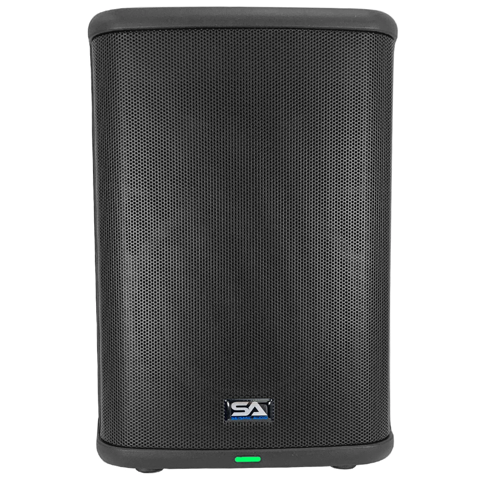 Powered 8 Inch Portable Compact PA Speaker Rechargeable Battery All-In-One PA - Image 2 of 4