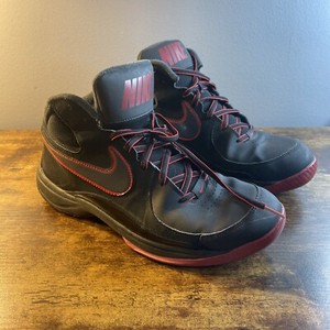 Nike Overplay VII Basketball Shoes Dark Grey Black Red 610229-001 Mens 10.5 Mens Nike Basketball Overplay VII Shoes Black 11.5 Great  main image 2