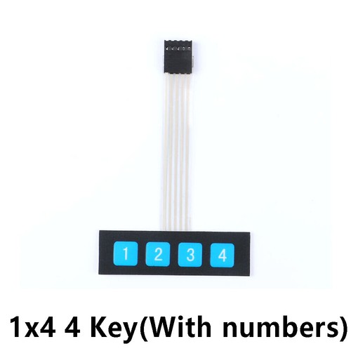 1 3 4 5 6 12 16 20 Tasten Matrix Folientastatur Tastatur control panel Keypad - Bild 14 von 19