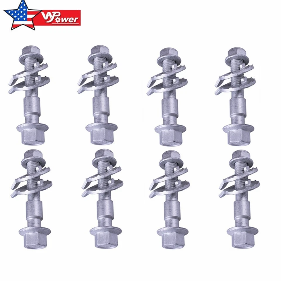 KIT PERNOS DE LEVA AJUSTABLES ALINEACIÓN INCLINABLE DELANTERA IZQUIERDA Y DERECHA 14MM (8 pernos) Foto 2 de 4