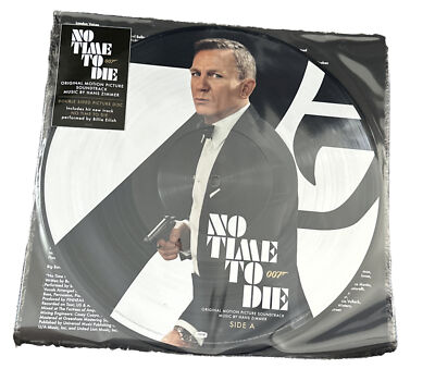 James Bond 007 No Time To Die - Craig & Malek Picture Disc Hans Zimmer