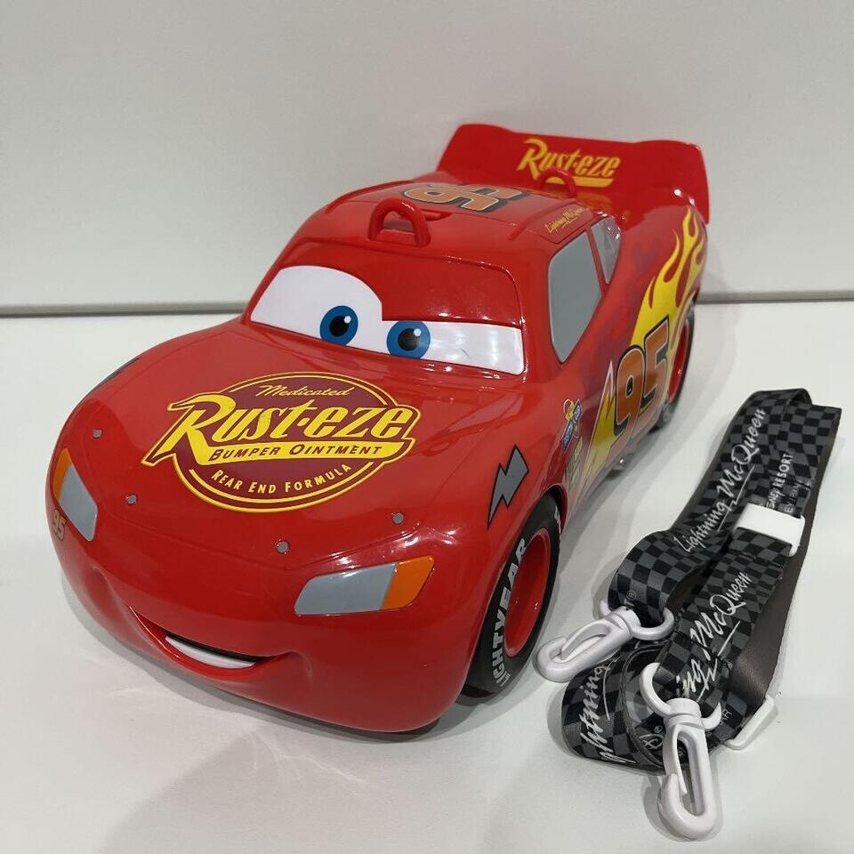 Disney - みかん Cars Lightning McQueen Popcorn Container Bucket Tokyo Disney