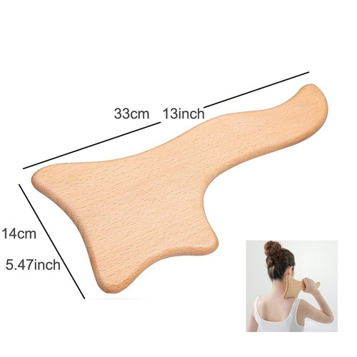 Wooden Lymphatic Drainage Massager Wood Therapy Massage Tool Body Sculpting Tool - Picture 12 of 12