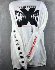 Task Force X Suicide Squad Long Sleeve Shirt XL DC Comics Superhero Graphic Tee