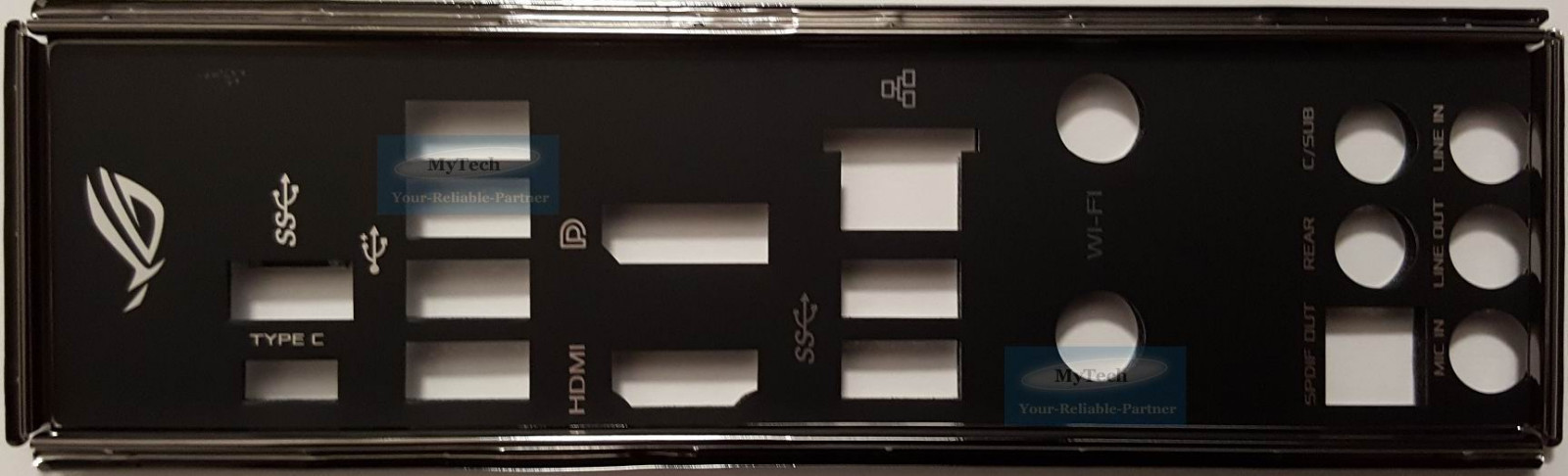 ASUS I/O IO SHIELD BLENDE BRACKET STRIX Z270I GAMING, STRIX Z370-I ...