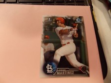 2016 Bowman Chrome St. Louis Cardinals Jeremy Martinez   Palm Beach Cardinals