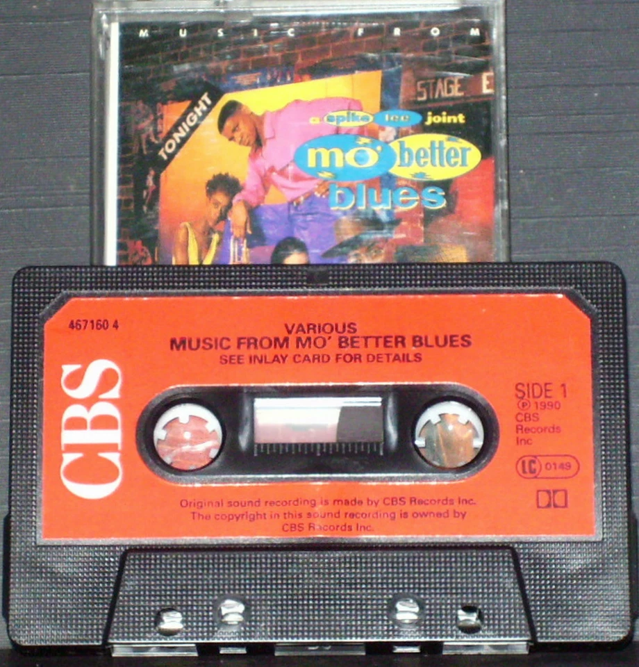 BRANFORD MARSALIS QUARTET MO BETTER BLUES CASSETTE FILM SOUNDTRACK SPIKE LEE   - Image 2 of 4