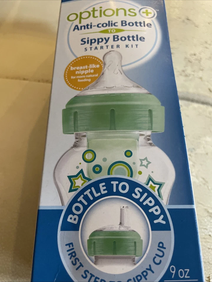 Dr. Brown's Anti-Colic Transition Bottle 9 oz Wide Neck Sippy Bottle - Image 3 of 4