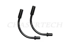 MTB Road BMX Bike V-Brake Stainless Cable Noodle Guide 110 Degree Black 1 Pair
