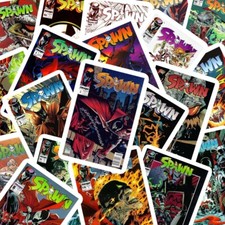 Spawn Comic Book STICKER set 40 Comic Book St...