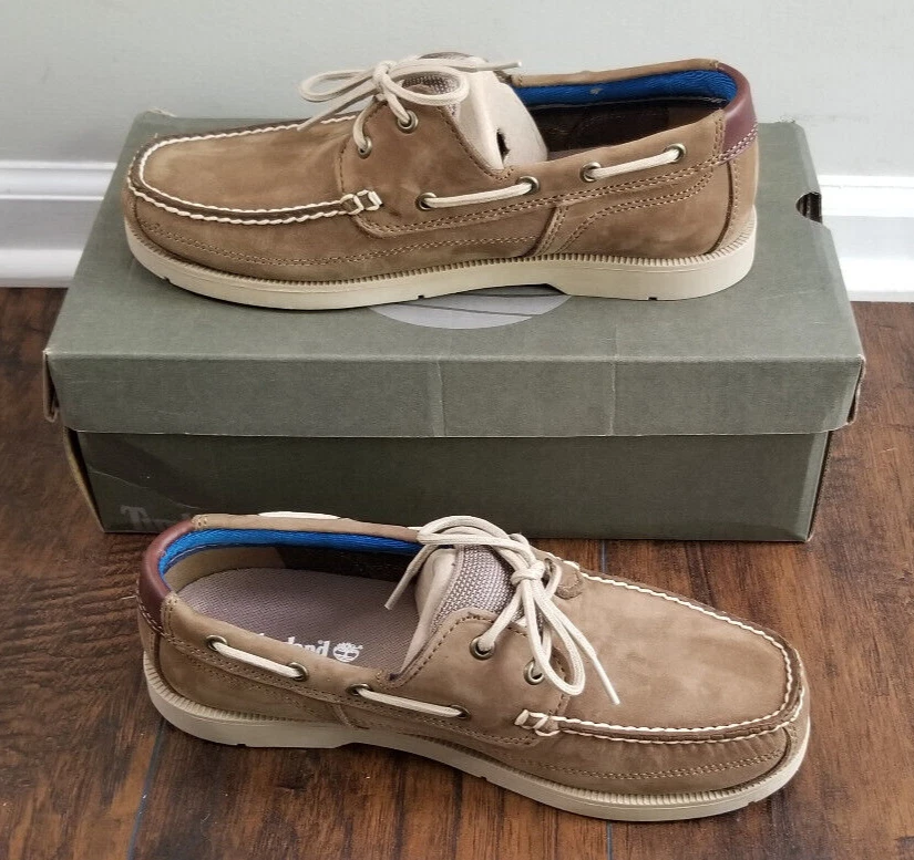 Men's piper cove boat deals shoes