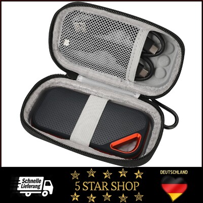 Hartes Etui für SanDisk Extreme PRO/Portable SSD 128GB-2TB Schutztasche Grau