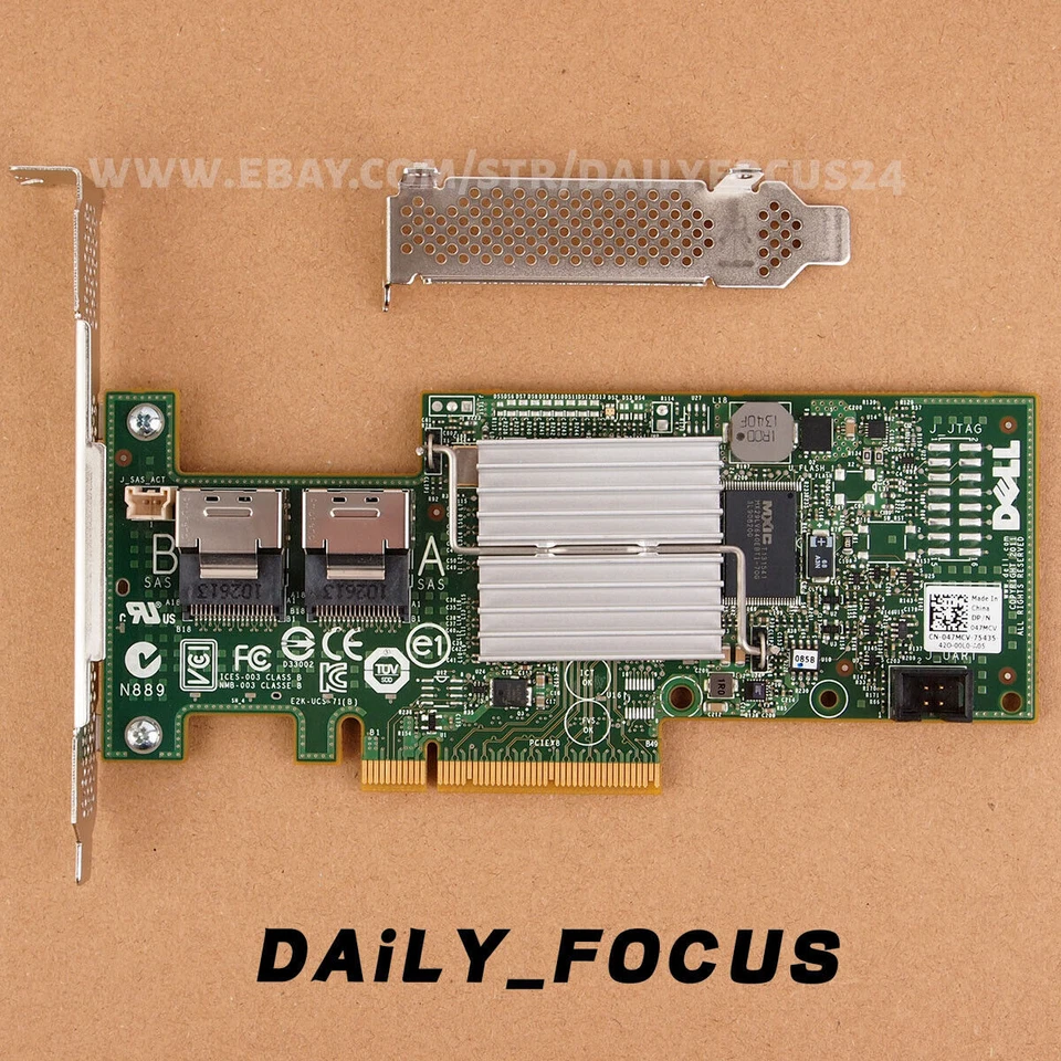 Dell H200 Integrated SAS HBA w/ LSI 9210-8i P20 6Gbps IT Mode ZFS FreeNAS unRAID - Image 2 of 4