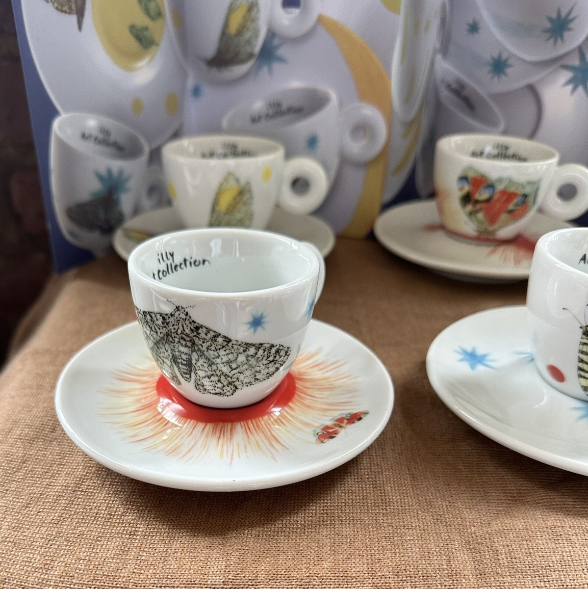 illyアートコレクション送料込み！ソーサー4客のみ illy Art Collection illy カップ・ソーサー 6個セット