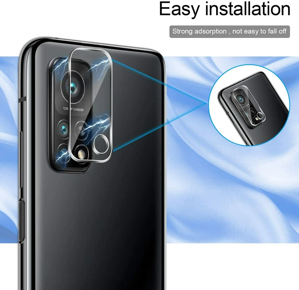 Back Camera Lens Tempered Glass Film Protector Saver For Xiaomi Mi 10T / 10T Pro - Image 4 of 4