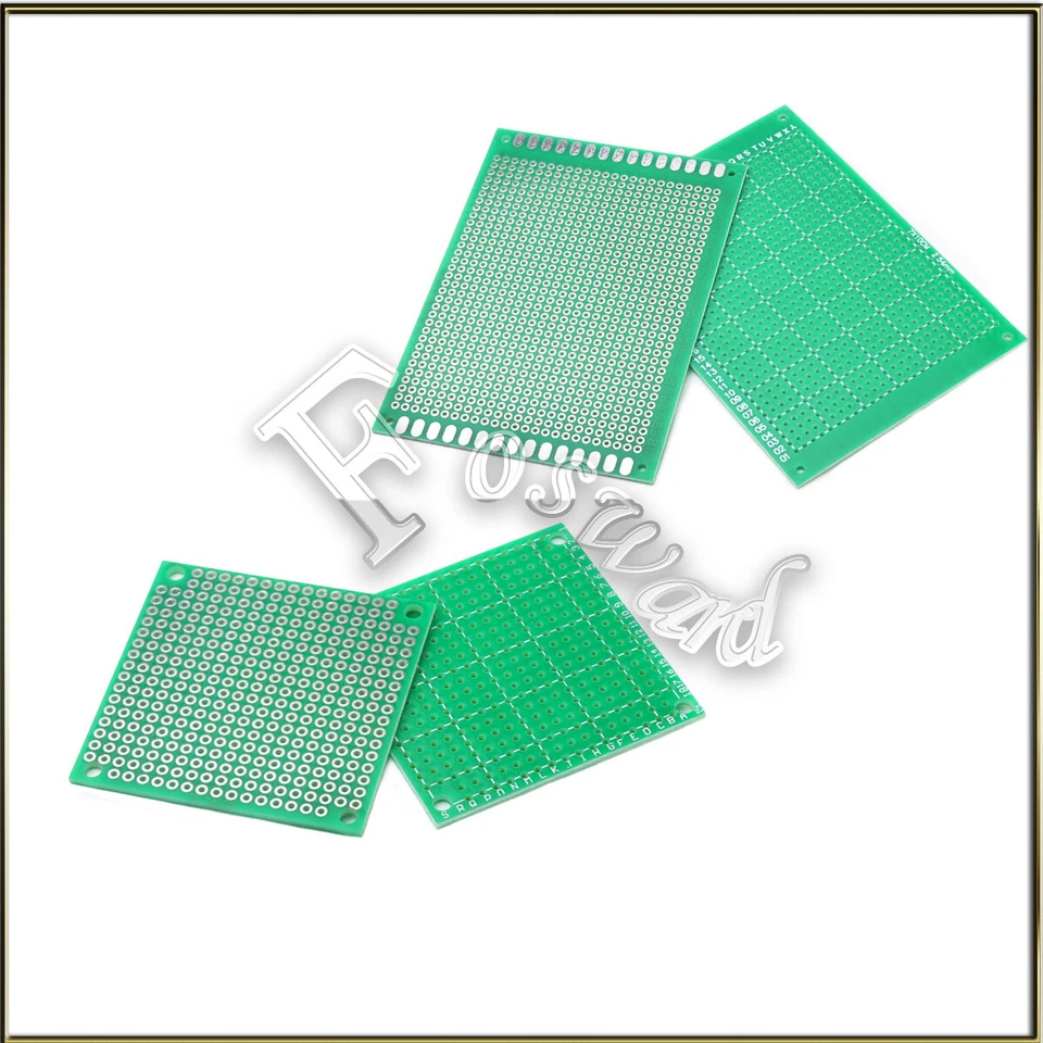 Lochrasterplatine 2,54mm Einseitig Prototyp Platine Leiterplatte PCB Board Grün - Bild 1 von 2