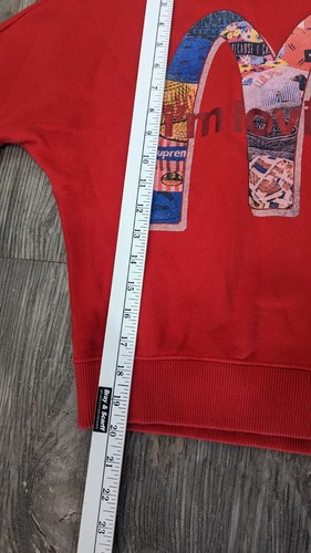 Children's Kids Unisex Macdonald's Red Sweatshirt I'm Lovin It Sz 11 - Picture 3 of 8