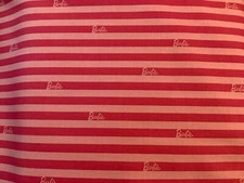 Barbie Stripe 100 high quality cotton quilt fabric 1/4 yd 9  x44  