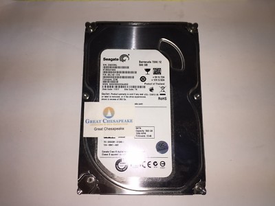 Seagate Barracuda ST3500418AS 500GB 7200RPM 3.5'' SATA TESTED!