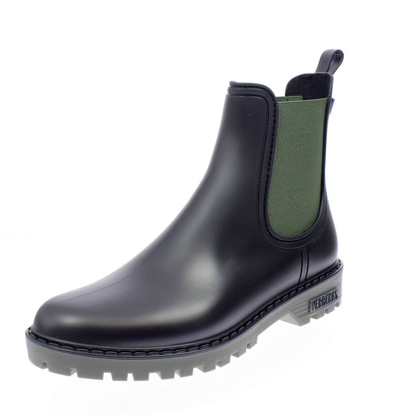 Verbenas Chelsea Boots In Gomma Nero - Taglia 36 Scarpe Donna Stivaletti