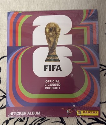 Panini FIFA World Cup 2026 Stickers -Soft Album Version Sealed! Collect In stock