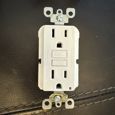 #ad #ad Leviton GFNT1 1 Ivory Self Test SmartlockPro Slim GFCI Non Tamper Resistant LED $18.99