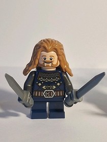 LEGO The Hobbit Minifigure Lot Of  5 Set 79018 Dwarves & Bilbo Baggins Blue Coat