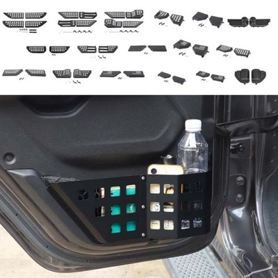 FOR 2018-23 JEEP WRANGLER JL JT LH / RH FRONT / REAR DOOR POCKET STORAGE BOX KIT