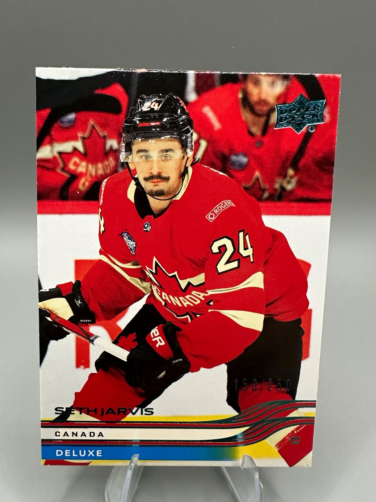 Upper Deck 2025-26 Extended Series Four Nations Seth Jarvis #647 Deluxe /250