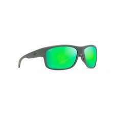 Maui Jim Sunglasses Southern Cross - Soft Matte Khaki Frame - Green Lens