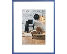 Bilderrahmen Kunststoff Sevilla blau 30x40 cm