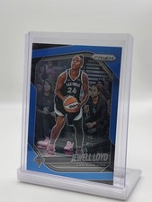 2025 Panini Prizm WNBA Jewell Loyd Carolina Blue Prizm 097/125 LV Aces Y730