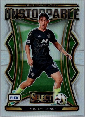 2024-25 Panini Select FIFA #19 Min-Kyu Song Jeonbuk Hyundai Motors FC