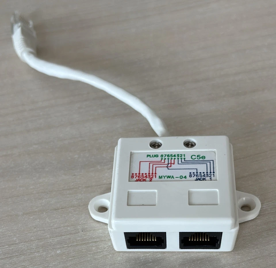 Sdoppiatore RJ45 Cat.5E - Immagine 2 di 2