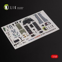Kelik K48018 - 1:48 A-10C Thunderbolt Ii Interior 3D Decals For Italeri Kit - Ne